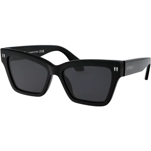 Stylish Cincinnati Sunglasses for Summer , unisex, Sizes: 54 MM - Off White - Modalova