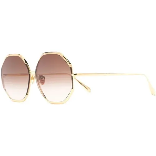 Camila sunglass , female, Sizes: 63 MM - Linda Farrow - Modalova