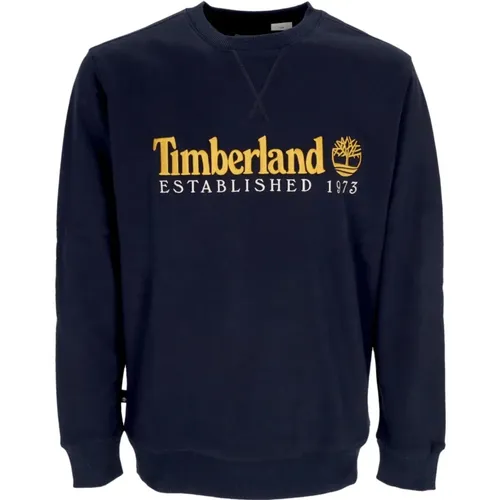 Vintage Crewneck Sweatshirt EST 1973 , Herren, Größe: XL - Timberland - Modalova