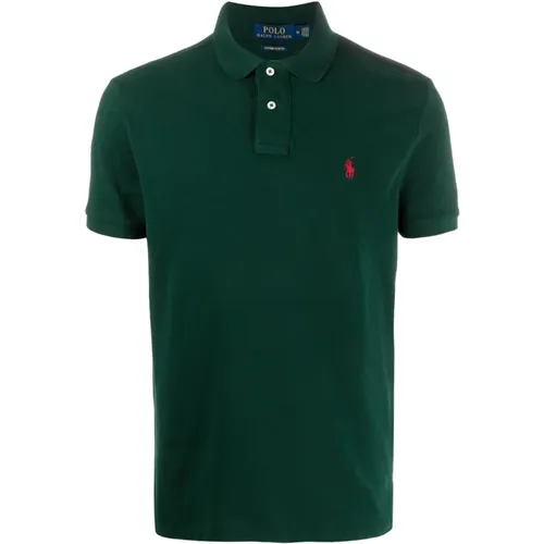 Custom slim fit cotton polo shirt , male, Sizes: 2XL, L - Ralph Lauren - Modalova