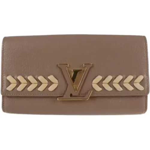 Pre-owned Leather wallets , female, Sizes: ONE SIZE - Louis Vuitton Vintage - Modalova