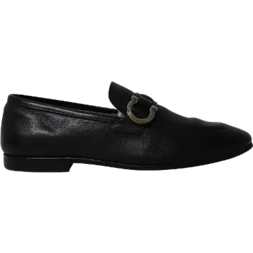 Pre-owned Leather flats , male, Sizes: 5 UK - Salvatore Ferragamo Pre-owned - Modalova