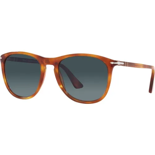 Classic Polarized Sunglasses with Blue Gradient Lenses , unisex, Sizes: 55 MM - Persol - Modalova