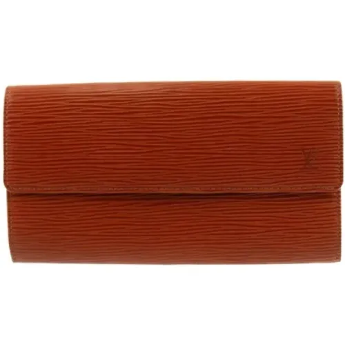 Pre-owned Leather wallets , female, Sizes: ONE SIZE - Louis Vuitton Vintage - Modalova