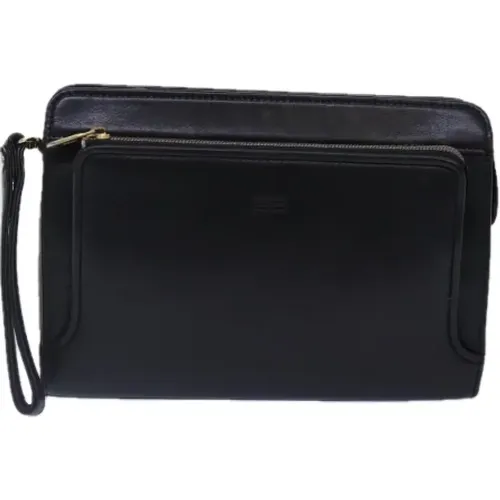 Pre-owned Leather clutches , female, Sizes: ONE SIZE - Balenciaga Vintage - Modalova