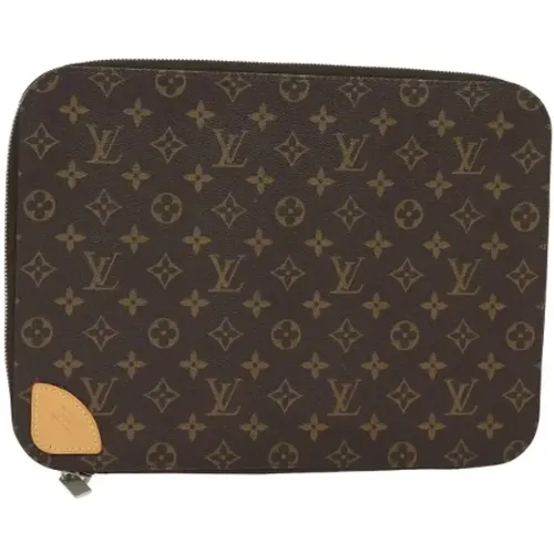 Pre-owned Canvas home-office , female, Sizes: ONE SIZE - Louis Vuitton Vintage - Modalova