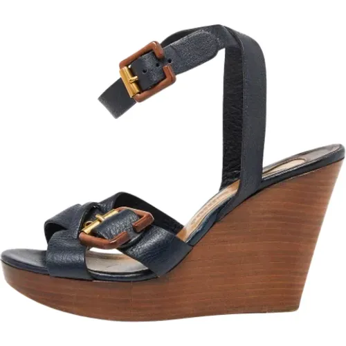 Pre-owned Leather sandals , female, Sizes: 5 UK - Chloé Pre-owned - Modalova