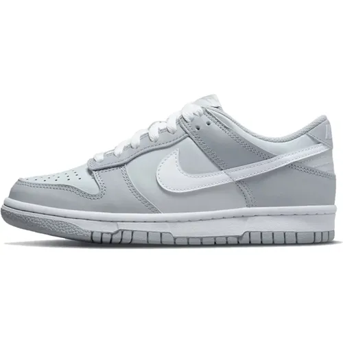 Two Toned Grey Dunk Sneakers , male, Sizes: 2 UK, 6 UK, 3 1/2 UK, 1 1/2 UK, 5 UK, 2 1/2 UK, 4 1/2 UK, 4 UK - Nike - Modalova