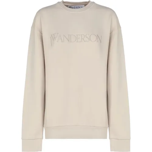 Logo Embroidery Sweatshirt , Herren, Größe: M - JW Anderson - Modalova