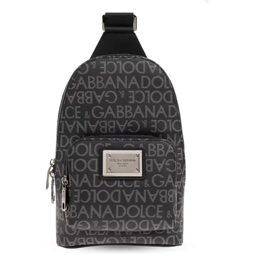 Shoulder backpack , male, Sizes: ONE SIZE - Dolce & Gabbana - Modalova