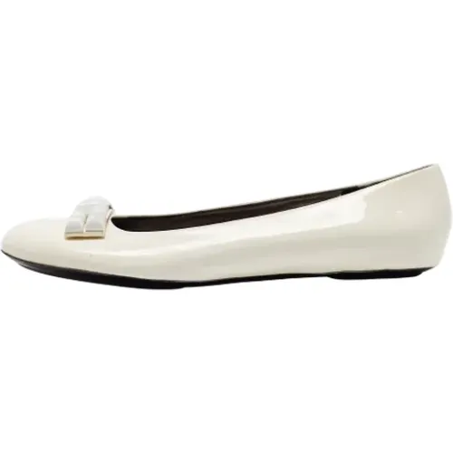 Pre-owned Leather flats , female, Sizes: 4 UK - Marc Jacobs Pre-owned - Modalova