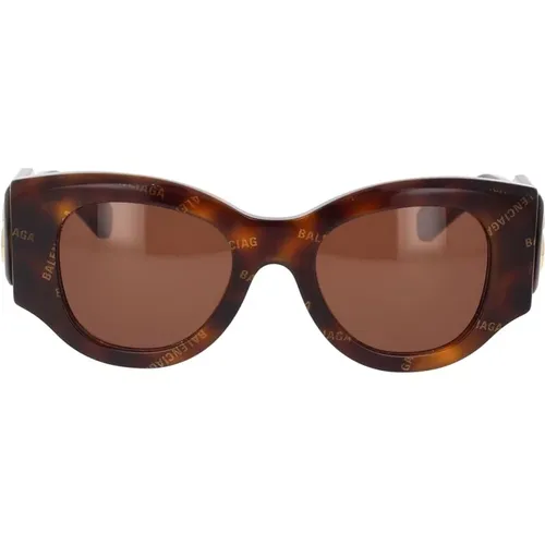 Innovative Sunglasses with Bold Acetate Frames , female, Sizes: 50 MM - Balenciaga - Modalova