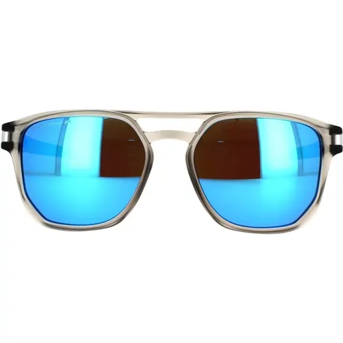 Polarisierte Holbrook Sonnenbrille , Herren, Größe: 38 MM - Oakley - Modalova