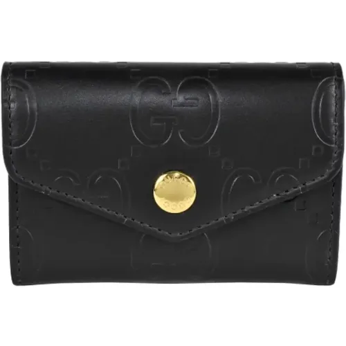 Pre-owned Leather wallets , female, Sizes: ONE SIZE - Gucci Vintage - Modalova