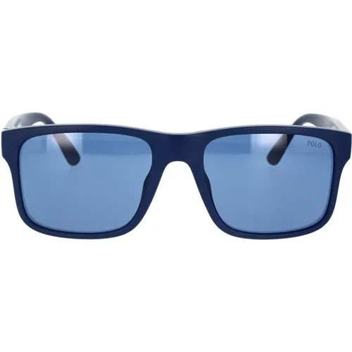 Sporty Irregular Sunglasses with Lenses , unisex, Sizes: 57 MM - Ralph Lauren - Modalova