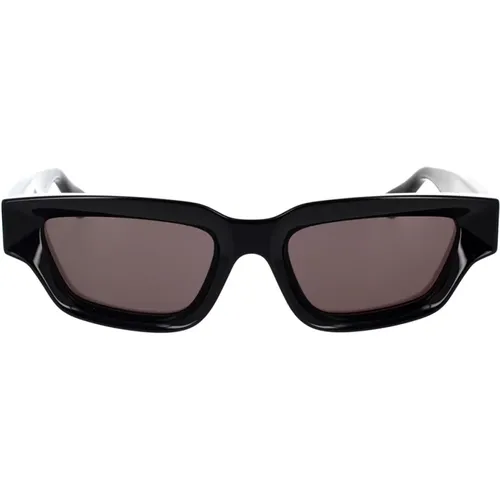 Trendige Unisex Sonnenbrille Bv1250S 001 , unisex, Größe: 53 MM - Bottega Veneta - Modalova