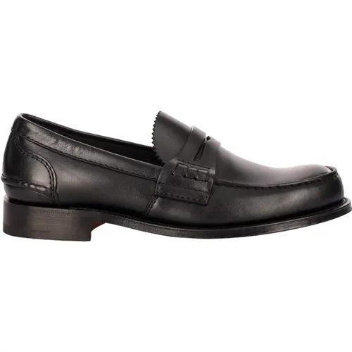 Leather Loafers - Regular Fit - Suitable for all Climates , male, Sizes: 7 UK, 10 UK - Church's - Modalova