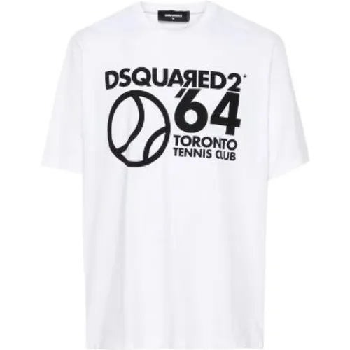 T-shirts and Polos , male, Sizes: XL, 2XL, L, M - Dsquared2 - Modalova