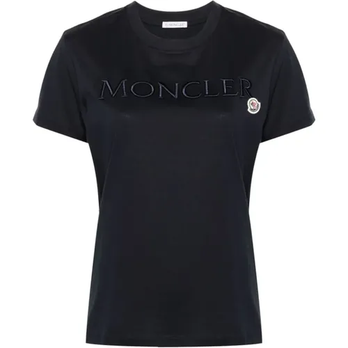 T-shirts and Polos , female, Sizes: M, S, L, XS - Moncler - Modalova