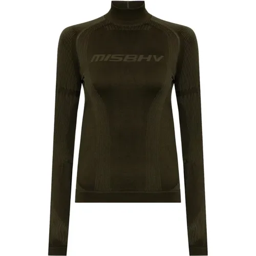 Logo-Embroidered Training Top , Damen, Größe: L/Xl - MISBHV - Modalova