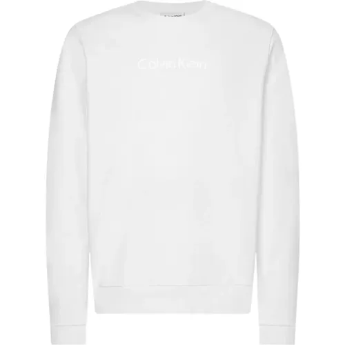 Modern Front Logo Sweatshirt , male, Sizes: S, M, L, XL - Calvin Klein - Modalova