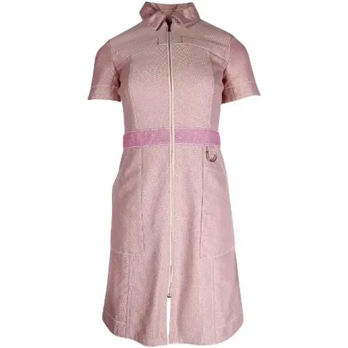 Pre-owned Cotton dresses , female, Sizes: XS - Hermès Vintage - Modalova