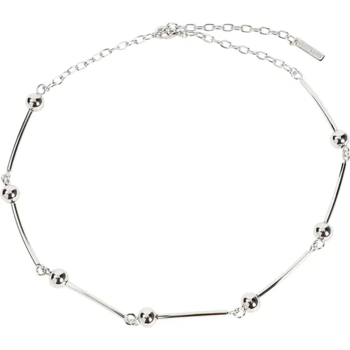 Metallic Particole Chain Necklace , female, Sizes: ONE SIZE - Hugo Kreit - Modalova