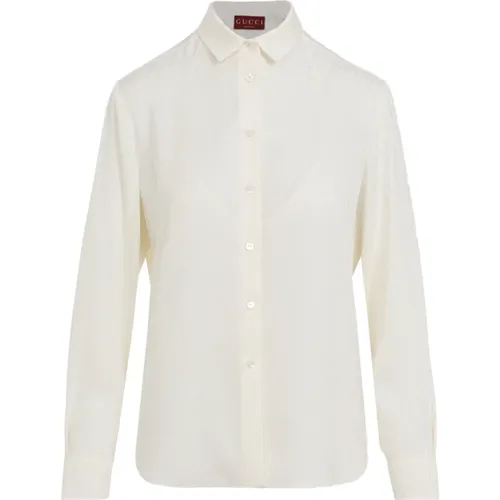 Ivory Top für Frauen Gucci - Gucci - Modalova