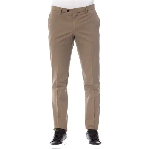 Stylish Pants with Button and Zipper Closure , male, Sizes: XS, S - Trussardi - Modalova