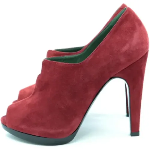 Pre-owned Hermès Heels in Leather , female, Sizes: 2 1/2 UK - Hermès Vintage - Modalova