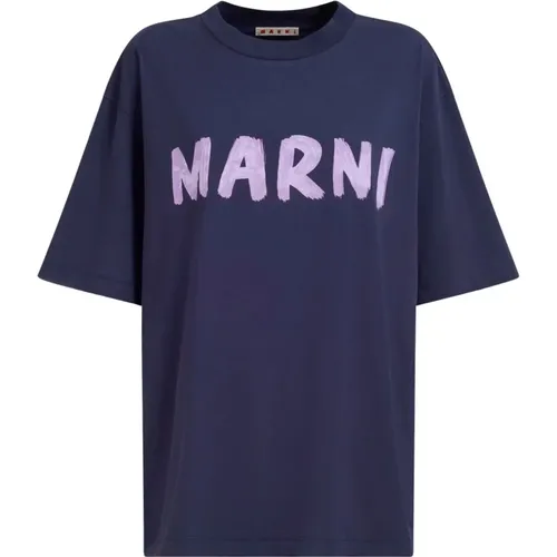 Stylish T-shirts and Polos Collection , female, Sizes: L - Marni - Modalova