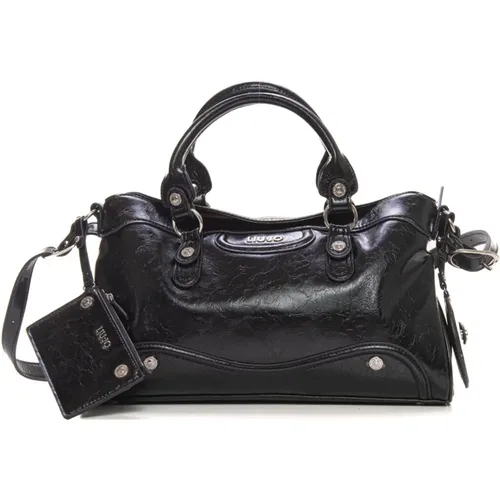 Satchel-Handtasche mit Multifunktionstaschen,Satchel Handtasche mit Multifunktionstaschen,Ecs m satchel handbag - Liu Jo - Modalova