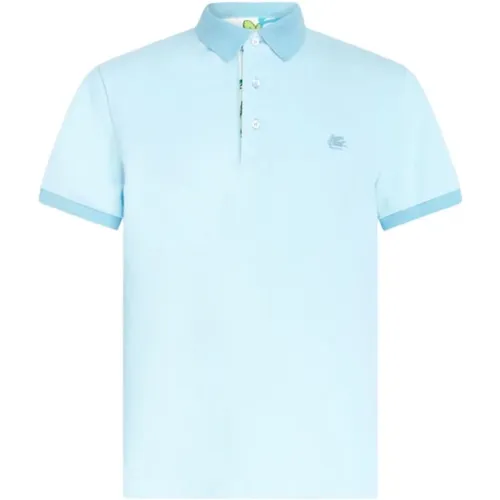 Clear Blue T-Shirts und Polos Etro - ETRO - Modalova