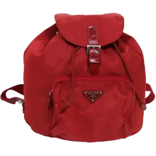 Pre-owned Nylon backpacks , female, Sizes: ONE SIZE - Prada Vintage - Modalova