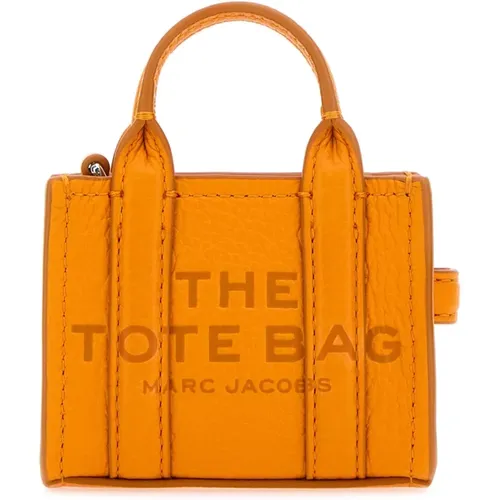 Leder Tote Bag Charme , Damen, Größe: ONE Size - Marc Jacobs - Modalova