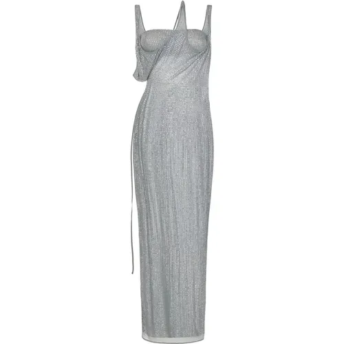 Dresses Grey , female, Sizes: M, S - The Attico - Modalova