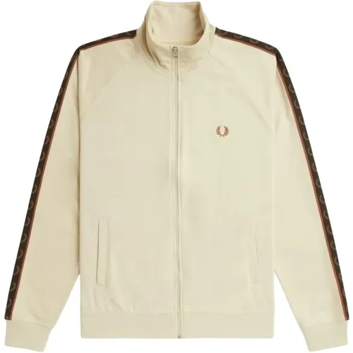 Kontrastband-Track-Jacke Fred Perry - Fred Perry - Modalova