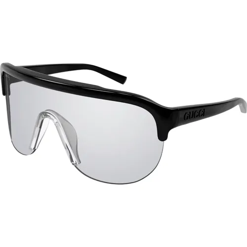 Schwarze Sonnenbrille mit Original-Etui,Schwarze Sonnenbrille mit Originalzubehör - Gucci - Modalova