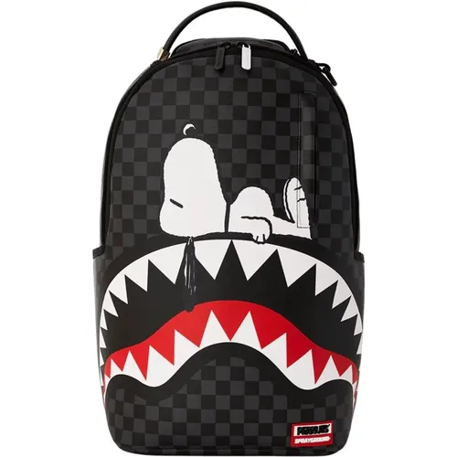 Cool Snoopy Backpack , male, Sizes: ONE SIZE - Sprayground - Modalova