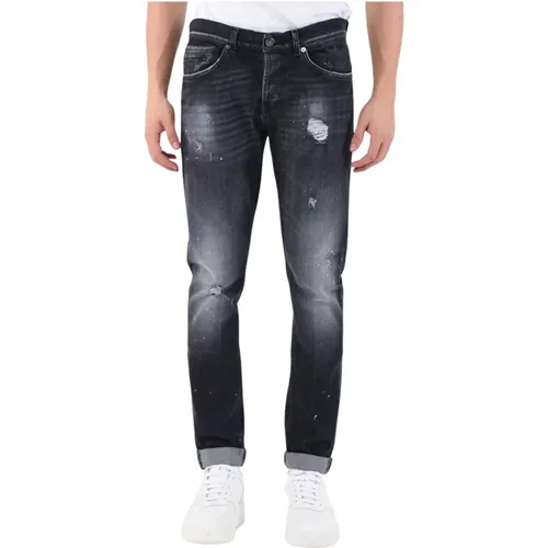 Slim-fit Jeans , male, Sizes: W33 - Dondup - Modalova