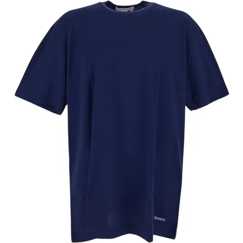 Baumwoll Logo T-Shirt , Herren, Größe: L - Comme des Garçons - Modalova