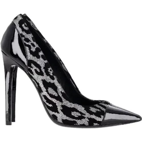 Pre-owned Leather heels , female, Sizes: 4 1/2 UK - Balmain Pre-owned - Modalova