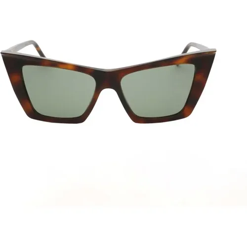 New Wave Extreme Cat-Eye Sunglasses , female, Sizes: 54 MM - Saint Laurent - Modalova