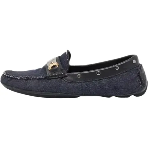 Pre-owned Denim flats , female, Sizes: 7 UK - Dolce & Gabbana Pre-owned - Modalova