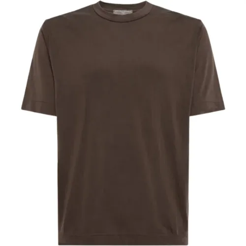 Summer T-shirt Cupro Blend , male, Sizes: XL, 2XL - Daniele Fiesoli - Modalova