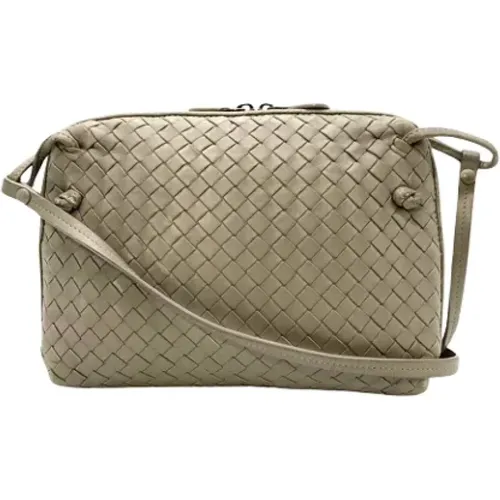 Pre-owned Leder schultertasche - Bottega Veneta Vintage - Modalova