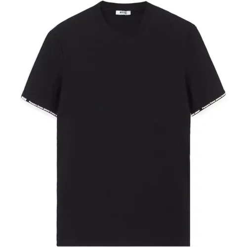 T-Shirts , Herren, Größe: S - MSGM - Modalova