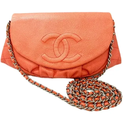 Pre-owned Leather chanel-bags , female, Sizes: ONE SIZE - Chanel Vintage - Modalova