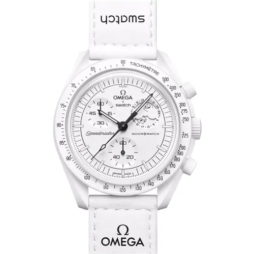 MoonSwatch Snoopy Chronograph Uhr - Omega - Modalova