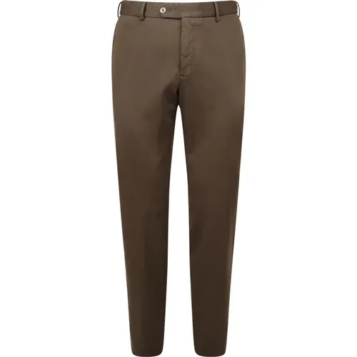 Cotton Trousers , male, Sizes: M - PT Torino - Modalova
